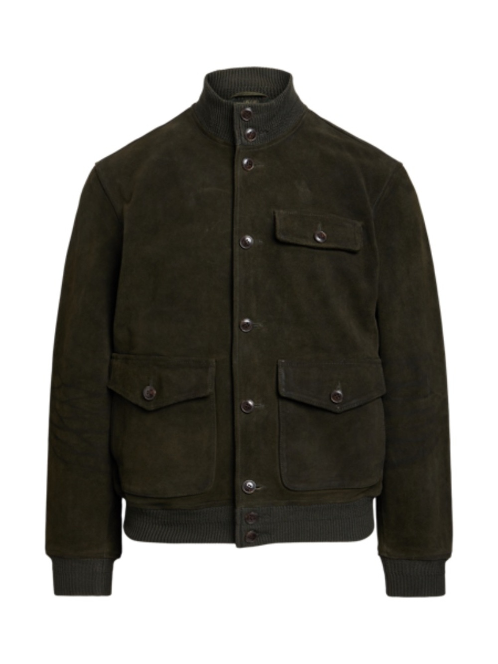 Suede Driving Jacket